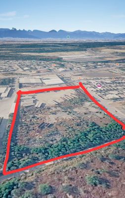 Terreno industrial en renta en Foráneos