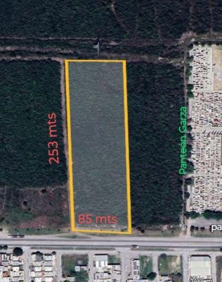 Terreno industrial en renta en Cadereyta